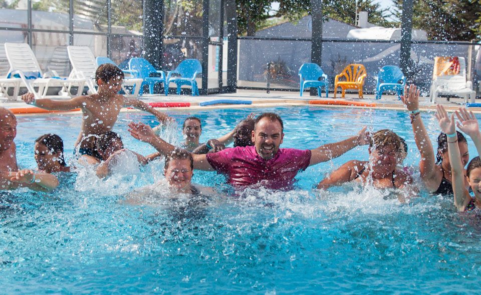 Camping Club Mahana : Aquagym Camping Club Mahana By La Pege (1)