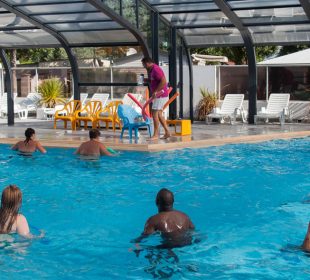 Camping Club Mahana : Aquagym Camping Club Mahana By La Pege (2)