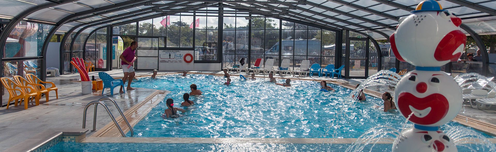 Camping à Saint Hilaire de riez avec piscine et Aquagym