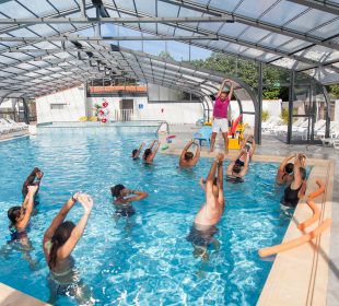 Camping avec animations à St Hilaire de riez : Aquagym Camping Club Mahana By La Pege (53)