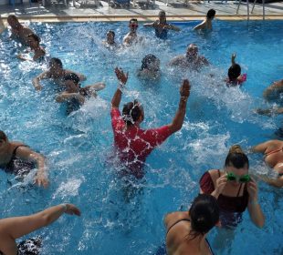 Camping à St Hilaire de Riez en Vendée avec aquagym