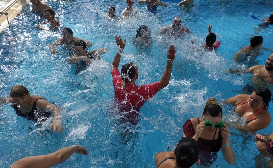 Camping à St Hilaire de Riez en Vendée avec aquagym