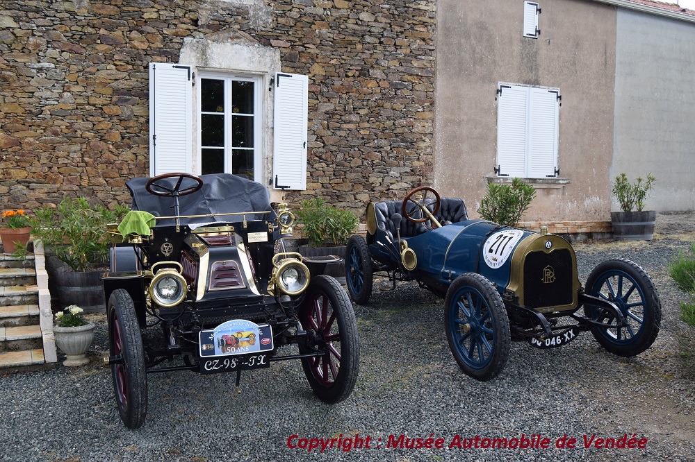 Camping Club Mahana : Brasier 1903 Roland Pilain 1909