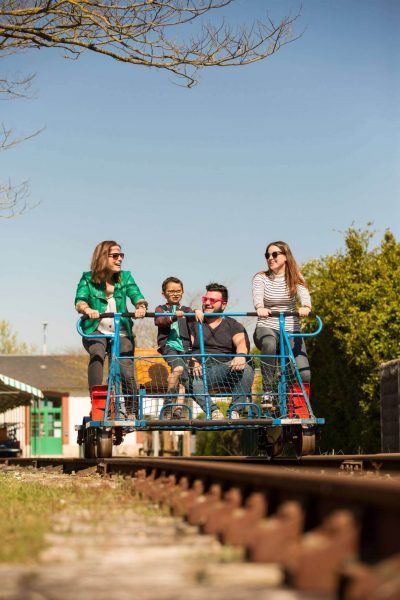 Camping Club Mahana : Copyright Simon Bourcier Velorail Commequiers 12 400x600