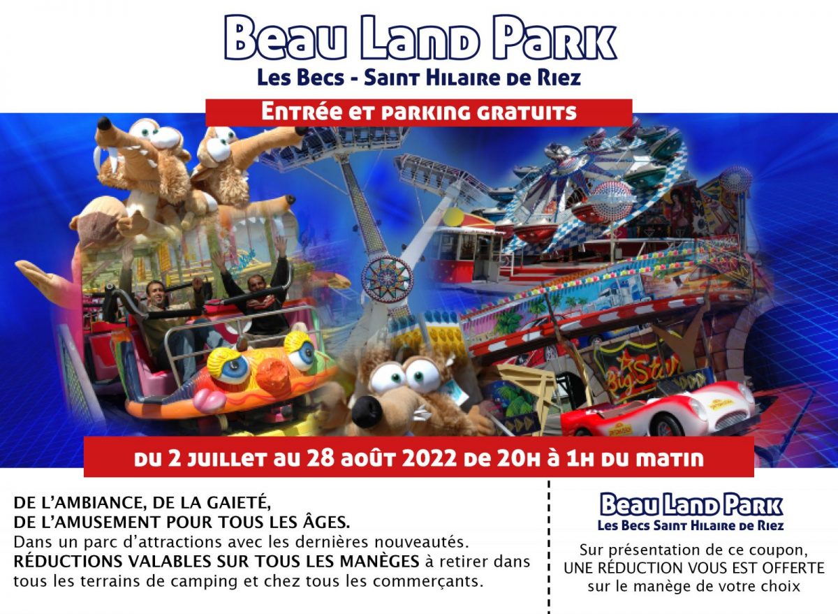 Camping Club Mahana : Encart Beauland 2022 1200x879