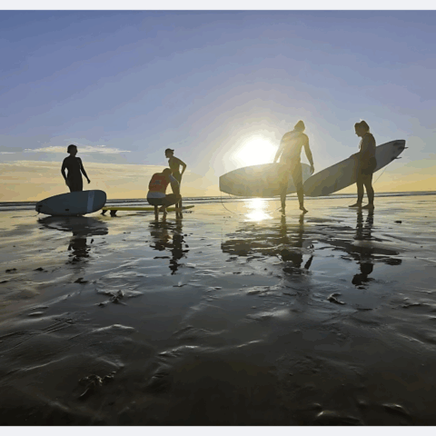 surf camping mahana