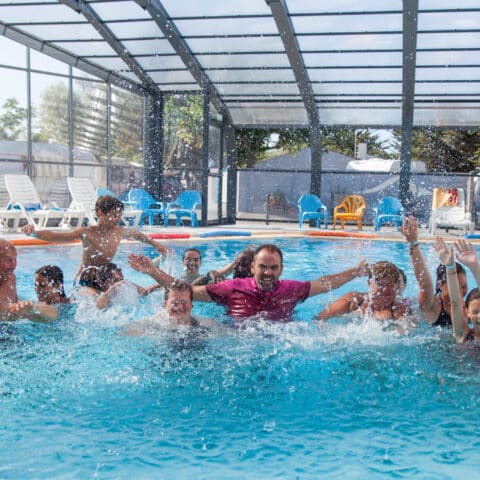 Wassergymnastik im Camping Club Mahana bei La Pege (1)